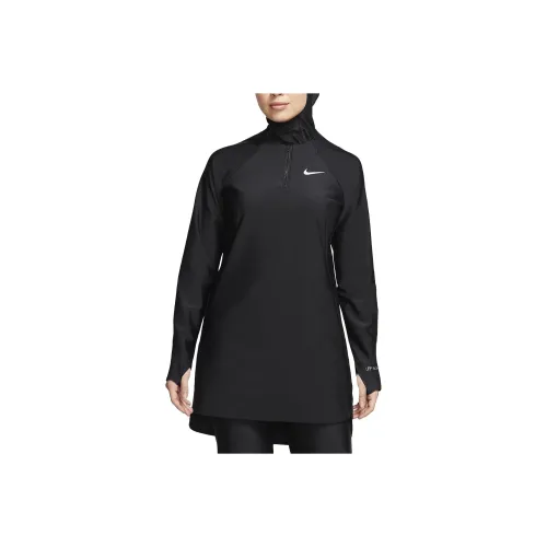 NIKE Черные Женские Ван-Пис Купальники