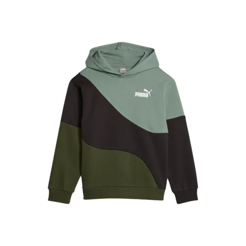 PUMA Толстовка POWER CAT Enfant ET Adolescent Толстовка Детский Цвет Персик