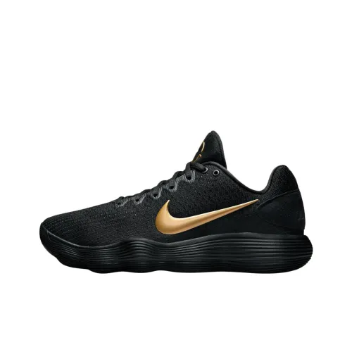 Nike Hyperdunk 2017 Slip-resistant Abrasion-resistant Low-top Basketball Shoes Unisex Black Найк Хипердунк 2017 Противоскользящий Устойчивый к истиранию Низкий Верх Баскетбольные Кроссовки Унисекс Черный