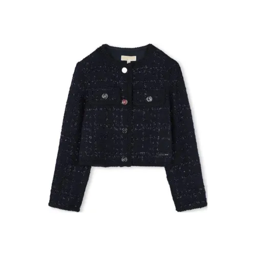 MICHAEL KORS Куртки и Пальто FW24 Морской Синий Детский