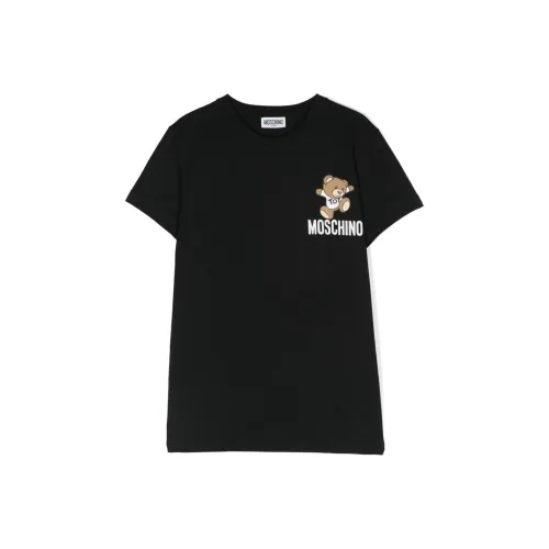 MOSCHINO Черные Детские Рубашки