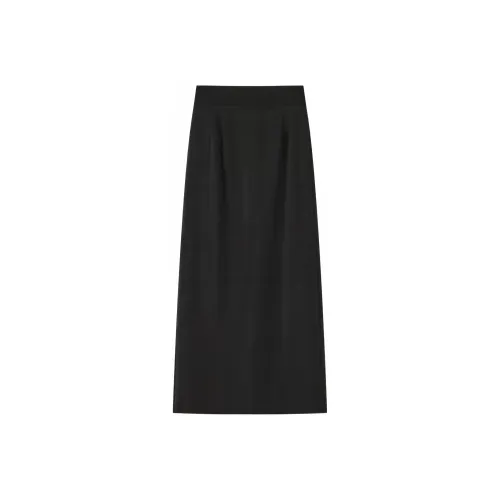 THE SEA LIFE Повседневный длинный юбка женский черный маг