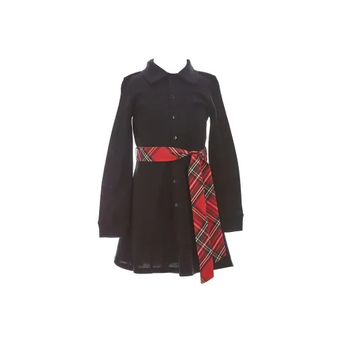 Polo Ralph Lauren Платье Детская одежда FW22 Черное Малыш