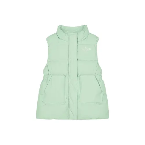 Skechers Kids Пуховый жилет Светло-зеленый Подростки