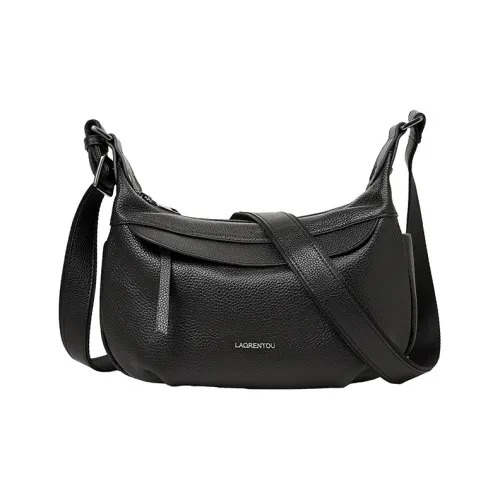 Old Man's Head Сумка через плечо из натуральной коровьей кожи женская черная