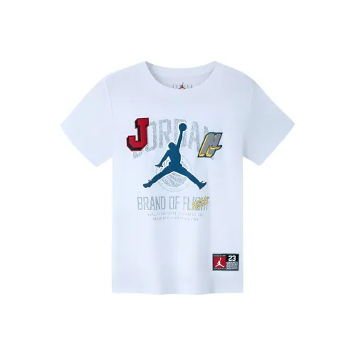 Jordan Pure White Unisex T-Shirts Джордан Чисто Белый Унисекс Футболки