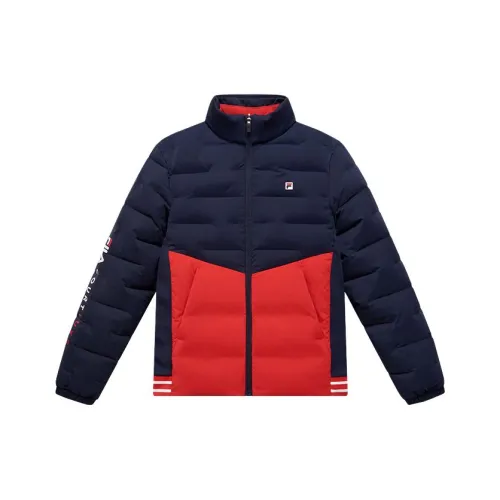 FILA KIDS Пуховик FW24 Королевский Синий Подростки