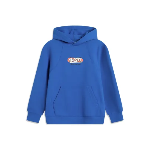 LINING YOUNG Толстовка Sports Life Collection Королевский синий Подростки