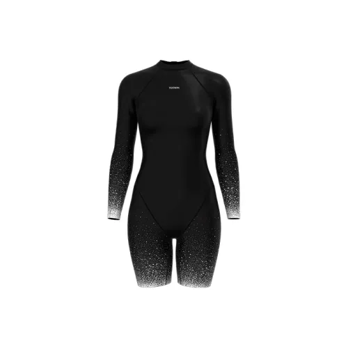 TOSWIM Глубокое море Флуоресцентный Женские Ван-Пис Купальники