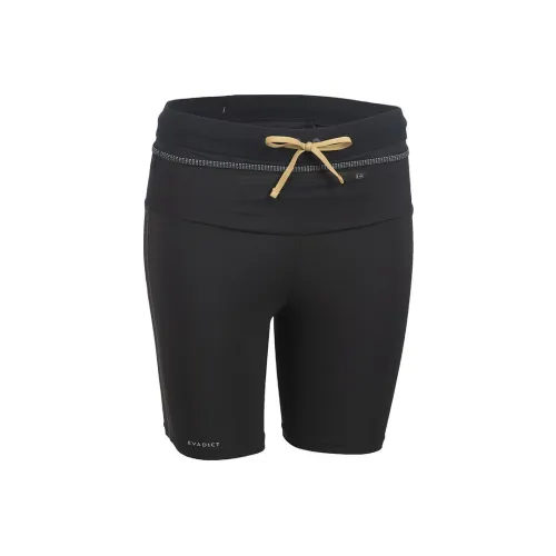 DECATHLON Черные Женские Спортивные Шорты