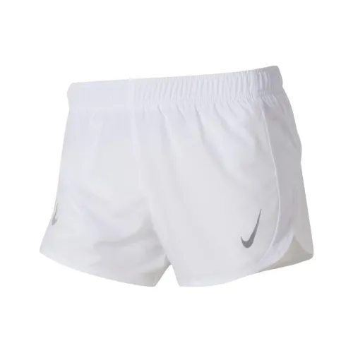 NIKE Белые Женские Спортивные Шорты