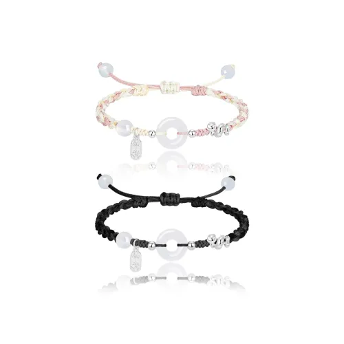 MAGICPOLE Сплав Ткань Браслеты Шнурки Унисекс Черный Розовый Цвет