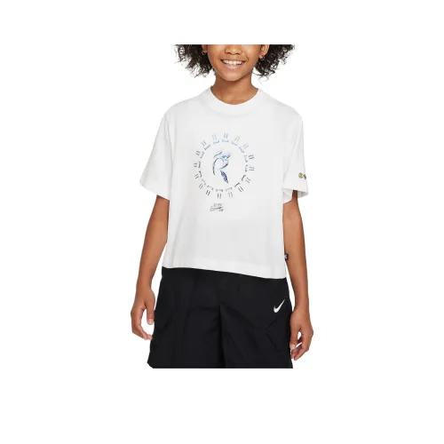nike SB X Rayssa Leal Dri Fit T-Shirt Белый Детский