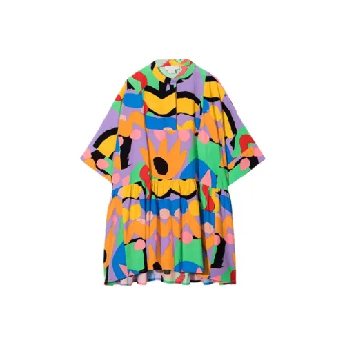 Stella McCartney Платье Многоцветное Детское