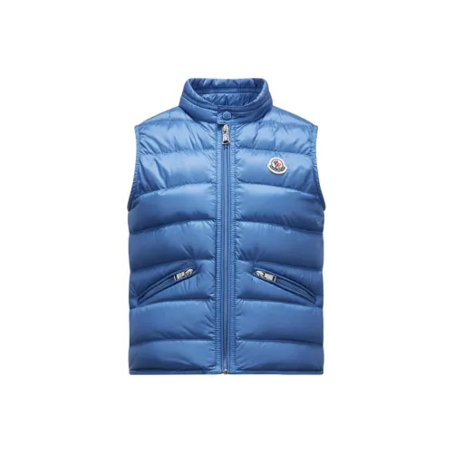 Moncler Down Jacket Light Blue Baby