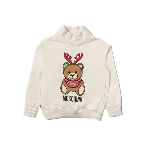 MOSCHINO Белый Kids Свитеры
