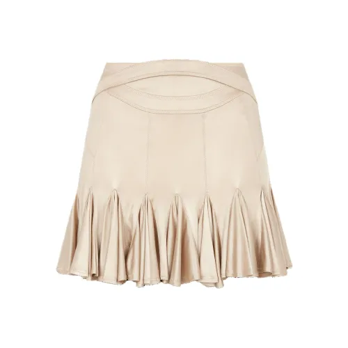 TF FW24 Повседневные короткие юбки Женские Темный Лунный свет Серый