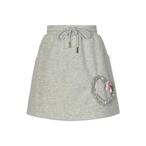 SNBL Повседневная короткая юбка женская серого цвета