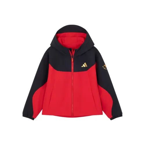 Adidas Куртка Sportswear Collection Черно-красная для детей 3-7 лет