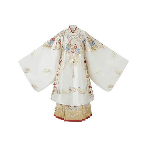 Cloud Hidden Moon Embroidery Ханьфу Женские