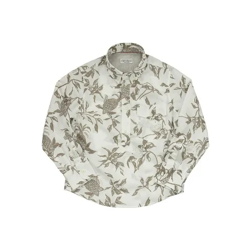 BRUNELLO CUCINELLI Одежда с защитой от солнца Зеленый Детский