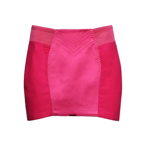 Jean Paul Gaultier Повседневные короткие юбки Женские Розово-красный
