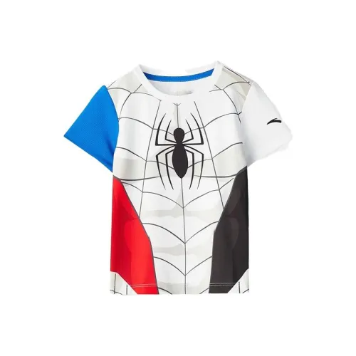Antakids Anta X Паук MAN Белая снежинка Kids T Рубашки