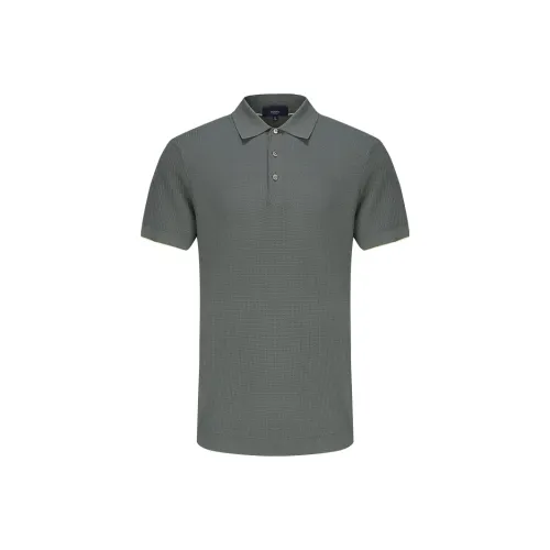 DIDIBOY Мужская поло темно-зеленого цвета