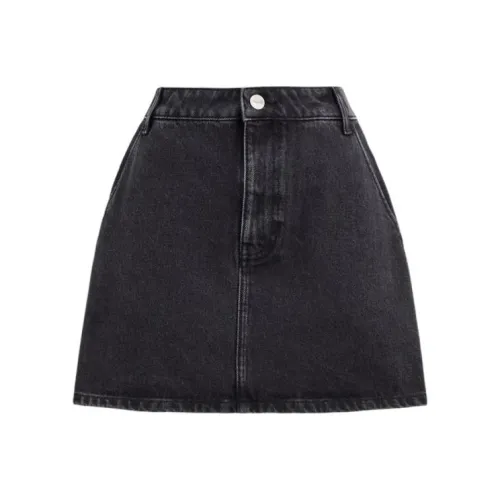 COACH Джинсовые короткие юбки Женские Черный