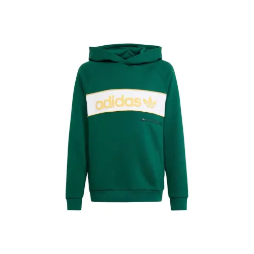 Adidas Originals Толстовка NY Толстовка Зеленый Детский