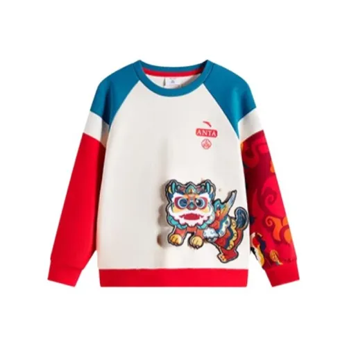 Antakids Пуловер Свитшот Beyond Белый Детский для возраста 3-7 лет