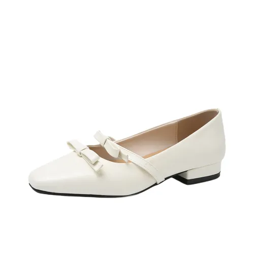 Dawei's House Грубый каблук Туфли Мэри Джейн Женские