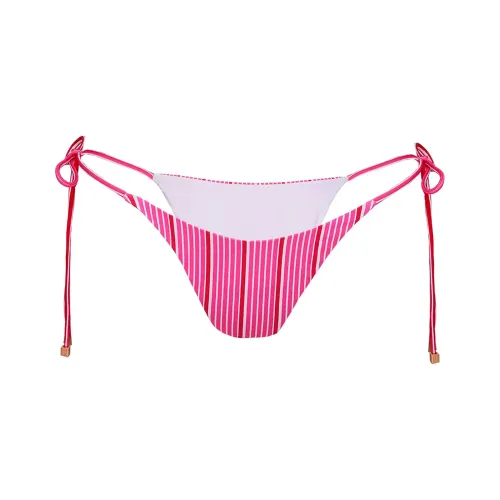 PRINCESS POLLY GLORA Галстук Боковая сторона Бикини Низ Плавки Женские Розовый Stripe Розовые полосы