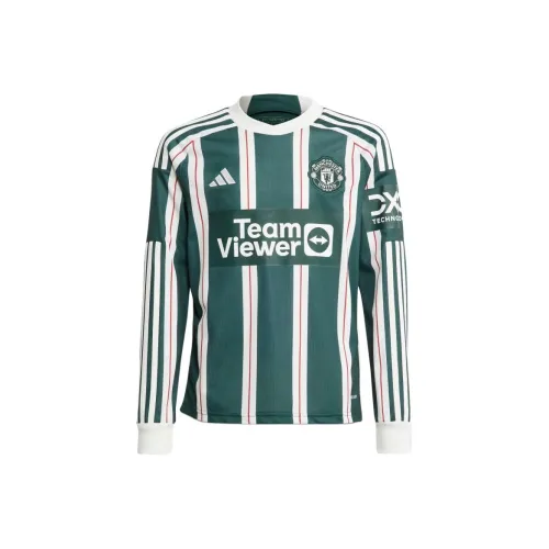 Adidas MANCHESTER UNITED THEATRE OF DREAMS T-Shirt Зеленый Детский