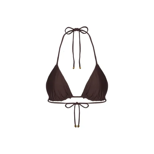 PRINCESS POLLY NEVAEH Треугольник SHINE Бикини Топ Бикини Женские Коричневый Коричневый