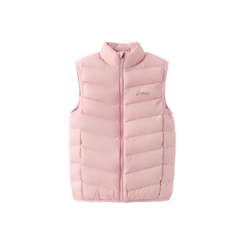 Asics Down Vest THREE PROOF Pink Teenagers