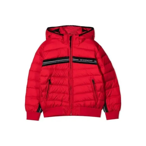 Givenchy Cotton Down Jacket Красный Детский
