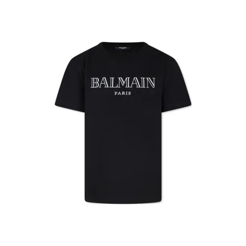 BALMAIN T-рубашка SS24 Черная Детская