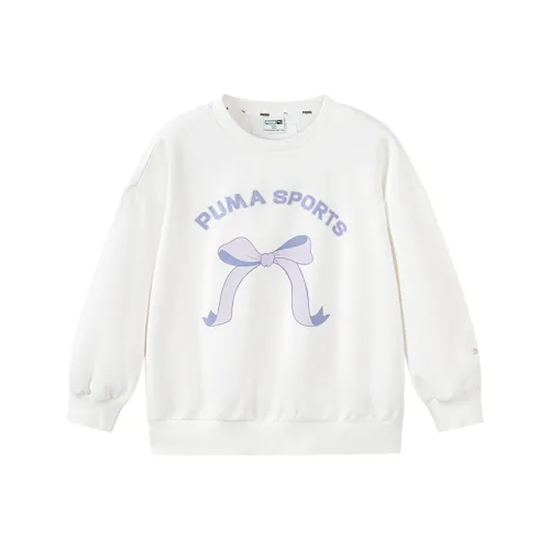 PUMA Толстовка Sportstyle Collection Graphic Натуральный белый Дети 3-7 лет