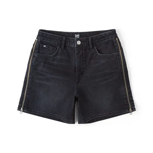 Lee Черные Женские Джинсовые Шорты