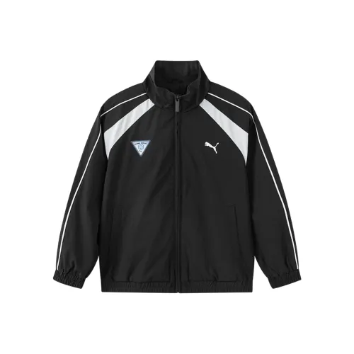 PUMA Куртка WOVENSportstyle Collection Черный Белый Тон Детский