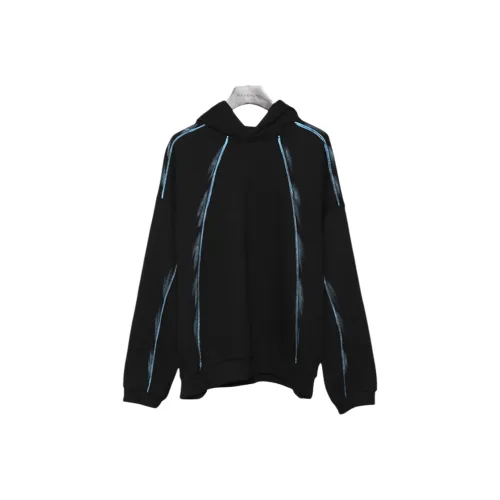 RAYSHOW Мужские черные свитшоты