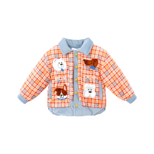 Mami Macca Хлопковый пуховик Синий для детей 3-7 лет