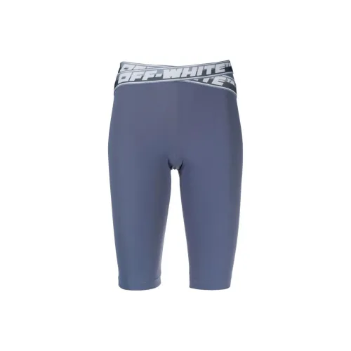 Off Белый фиолетовый Женские Велосипедные Брюки