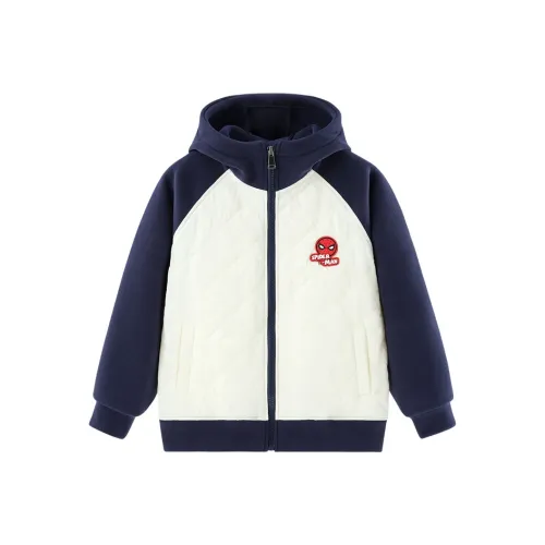 Disney Хлопковый пуховик Абрикос для детей