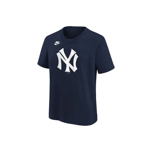 Nike x Mlb Base Logo T-Shirt Темно-синий Унисекс