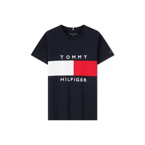 Tommy Hilfiger рубашка темно-синяя для детей 3-7 лет
