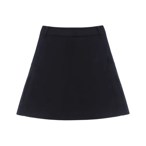 LI NING 1990 GOLF серия Повседневная короткая юбка Женская Ночной синий