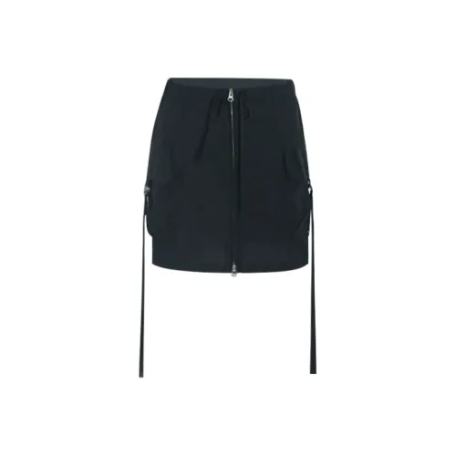 Little Pull Карго Юбки Короткие Женские Черный