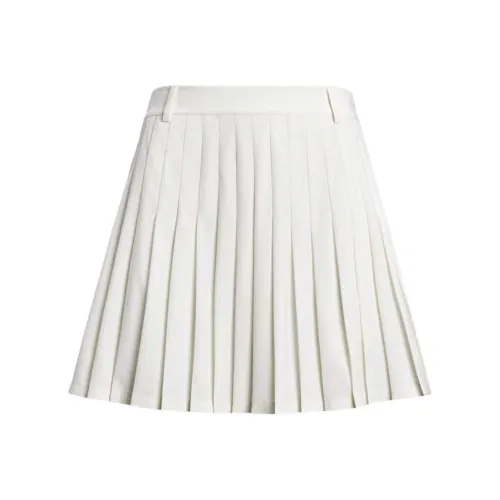 Polo Ralph Lauren SS25 Повседневные короткие юбки Женские Фарфоровый белый